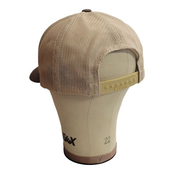 Pacific Headwear Tag Truck Center Mesh Snapback Cap Trucker Baseball Embroidered - Picture 9 of 12